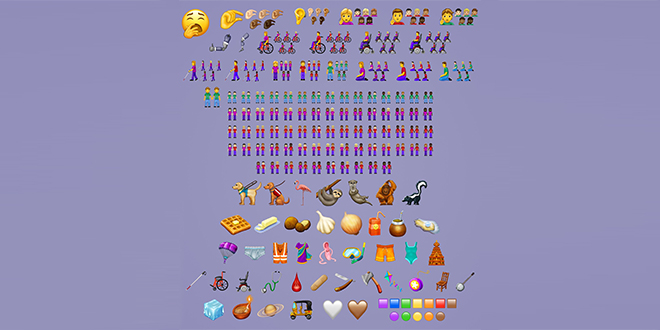 59 нова emojija у 2019.