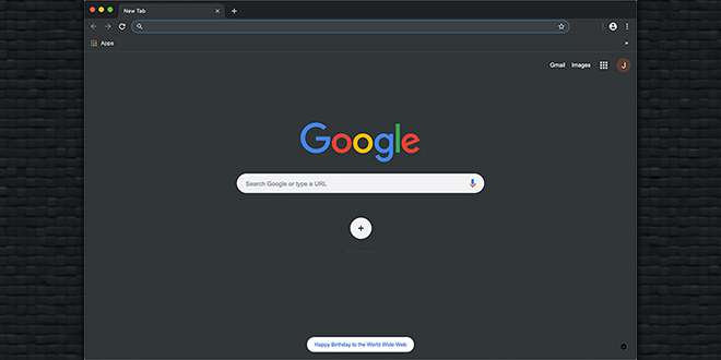 Google Chrome „Dark Mode”