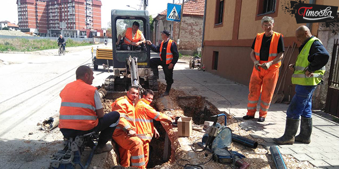 Интервенција на водоводној мрежи у Чупићевој улици