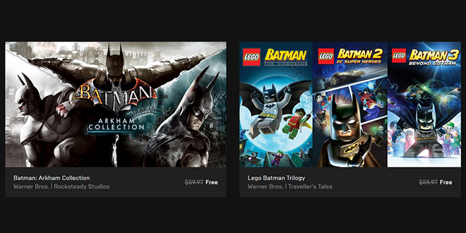 Epic Games — Free Batman Games