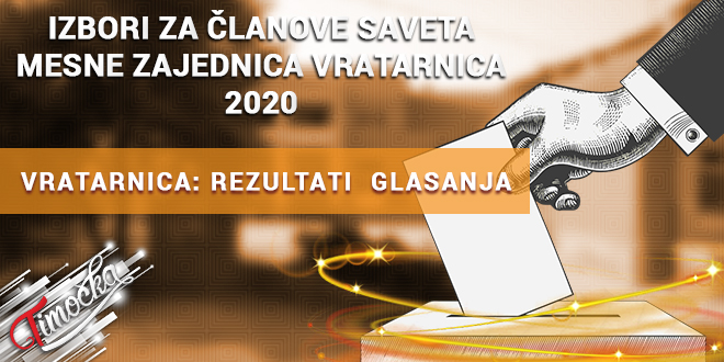 Избори за чланове Савета Месне заједнице Вратарница 2020: Коначни резултати гласања