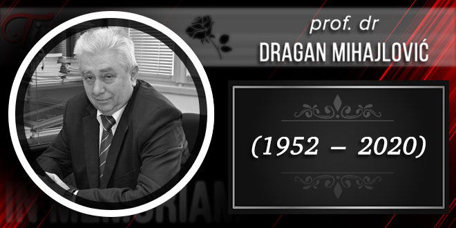 In Memoriam — Драган Михајловић (1952–2020)