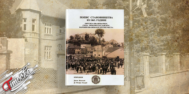 Промоција књиге „Попис становништва из 1863. године окружја књажевачког, среза тимочко-заглавског, вароши Књажевац и других места” у Историјском архиву „Тимочка Kрајина” у Зајечару